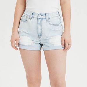 American Eagle denim Mom shorts!